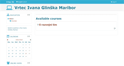 Desktop Screenshot of igralnice.vrtec-ivanaglinska.si